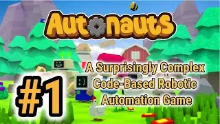 [Episode 1] Autonauts 2022 PS5 Gameplay [Early Access! - Colonizing A Planet With Automation]