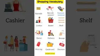 Shopping Vocabulary  