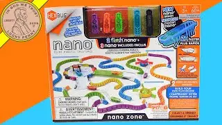 HexBug Nano Zone NEW Flash Nano Playground Toy Demonstration