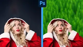 How to change the background color of a photo using Photoshop