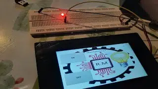 How to control an Led from Nextion HMI screen using Arduino