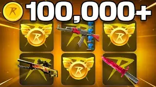 I WON $100,000+ FROM CSGOROLL JACKPOT MODE!