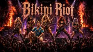 Bikini Riot –  Hot Sunset Rebels AI Hard Rock Other Albumversions  (80s Glam Rock Meets Modern Rock)