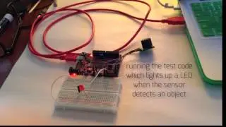 Pmod-maxsonar demo led code