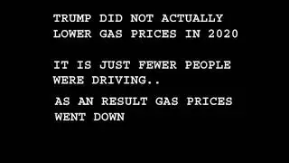 BIDEN=HIGH GAS PRICES