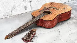 Hohner | Old Acoustic Guitar Restoration