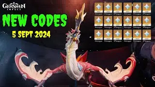 5 SEPTEMBER !! GENSHIN IMPACT REDEEM CODES 2024 - GENSHIN IMPACT CODES 2024 - GENSHIN CODES