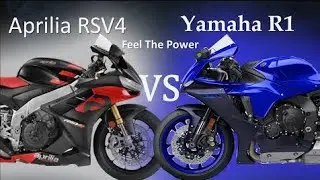 RSV4 vs Yamaha R1- Aprilia RSV4 vs Yamaha R1