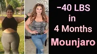 How I Lost 40 Lbs in 4 Months | Wegovy & Mounjaro + Diet & Exercise