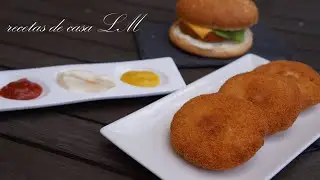 HAMBURGUESAS DE GARBANZOS MUY FÁCIL