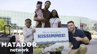 Watch Adam Boro Joyfully Surprise a Family with a Trip to Kissimmee