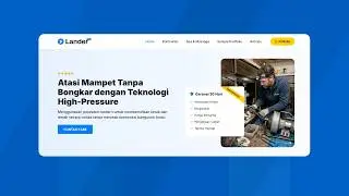 GP Lander 6 - Landing Page Jasa Plumbing, Jasa Perbaikan Pipa Mampet, Jasa Renovasi Rumah