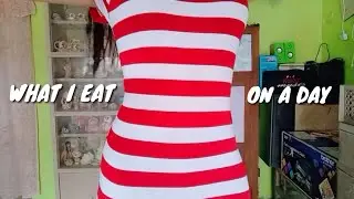 WHAT I EAT ON A DAY | NO EXERCISE!