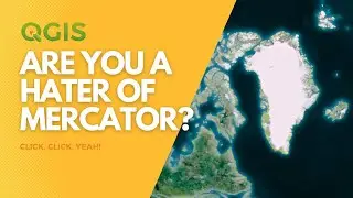 Change map projection in QGIS