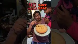 GHEE CAKE - No Maida | No Egg | Full recipe In YT video | 💥 #thevoguetraveller #shorts #asmr #song
