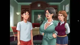 English Voiceover | Summertime saga Day 1: A new day after Funeral | Part 1