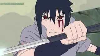 Full battle Sasuke Vs Danzo *English Sub*