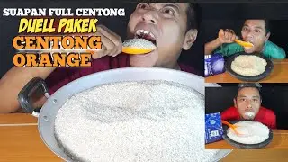 SUAPAN FULL CENTONG || COMPILATION VIDIO ASMR MAKAN BERAS MENTAH PAKEK CENTONG || ASMR RAW RICE EAT