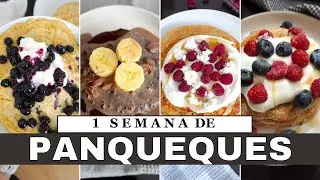 Una Semana de Panqueques Saludables 🥞