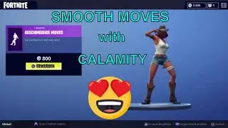 FORTNITE - 1 HOUR SMOOTH MOVES with CALAMITY (HOTTEST SKIN & DANCE EMOTE) #1/2 | Geschmeidige Moves