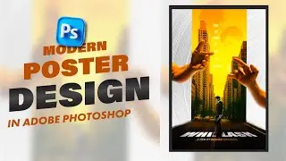 Modern Graphics Design l Modern Poster Design in Adobe Photoshop | Creative Poster Design