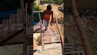 iron steps upstairs