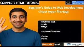 HTML Tutorials - Input type File - How to do File Upload - ChiPi Technologies