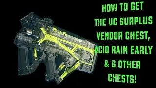 *~~Patched~~* Starfield ~ How To Get The UC Surplus Vendor Chest, Acid Rain Early & 6 Other Chests!
