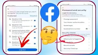 Выход из Facebook на всех других устройствах 2024 | Как удалить доступ к устройству Facebook