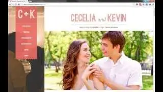 Eternity Responsive Wedding Template Walkthrough
