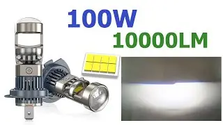 H7 Mini LED Projector 100w 10000lm