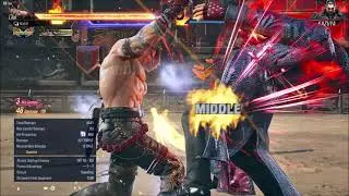 TEKKEN 8 | Huge Damage With Law's B122 No Walls/Rage (Max Damage?)