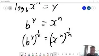 Power Law for Logarithms