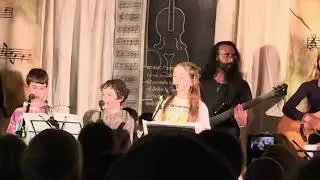 Performance by Youth band at the Canterbury Folk Festival2026