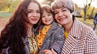 Ноябрь 2021  , осенняя фотоссесия с родителями, прогулка в парке