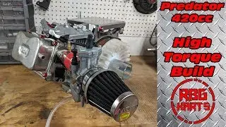 Predator 420cc High Torque Engine Build