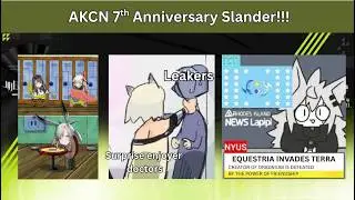 Arknights CN 7th Anniversary Slanders
