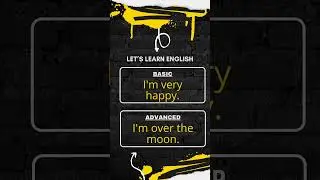 Basic English vs Advanced English Sentences  #youtubeshorts