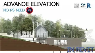 How to make a Presentation Elevation in Revit | No Photoshop need