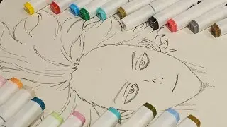 My Hero Academia | Hitoshi Shinso - Drawing Tutorial #myheroacademia #drawing #tutorial
