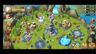 Summoners war.  Развитие нового аккаунта день 3 , чёрная зависть и конечно мистики)