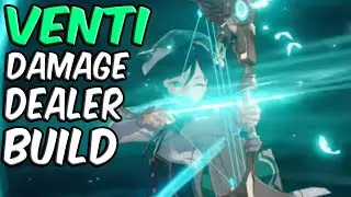 VENTI DAMAGE DEALING BUILD | VENTI BEING MORE THAN JUST A SUPPORT | GENSHIN IMPACT