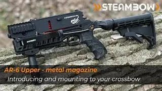 Presenting Steambow's metal magazine for the AR-6 Stinger II