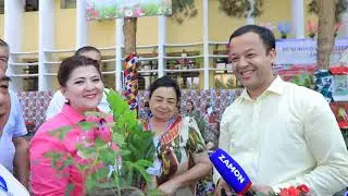 BUXORODA ILK GULLAR FESTIVALI