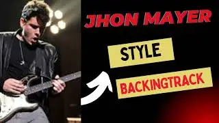 Jhon Mayer Style  Backing Track               BLUES Key A 😎please subscribe!