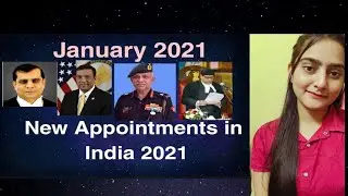 New Appointments in 2021( January)