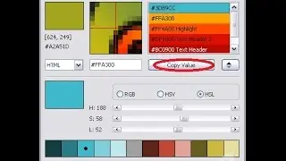 Just Color Picker - определение кода цвета