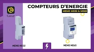 Compteurs d'énergie : MEMO MD32 & MD65