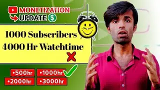 Ab Sab Ka Channel Monetize Hoga 🤑  | YouTube Monetization Biggest Update 2023
