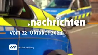 STUDIO 47 .nachrichten | 22.10.2024 | FAHRRAD WURDE VON BRÜCKE GEWORFEN: POLIZEI SUCHT ZEUGEN